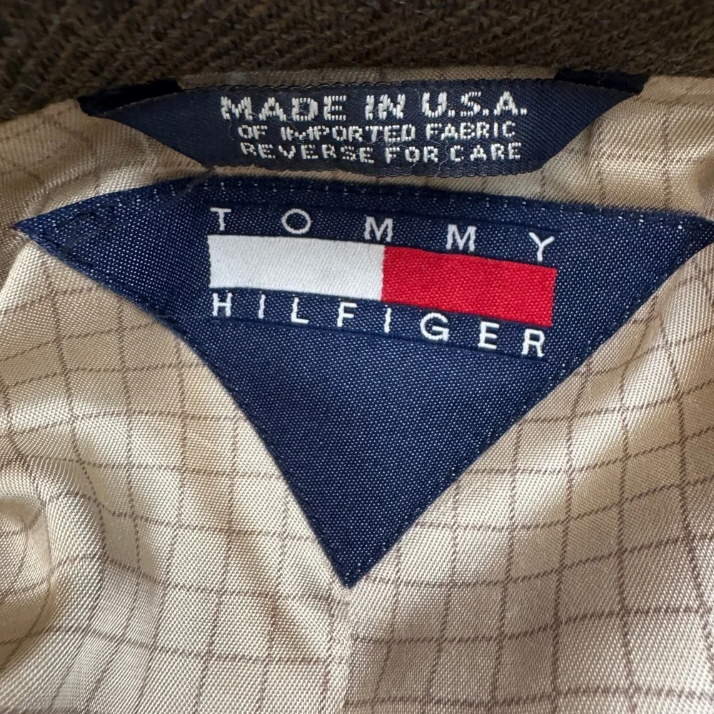 Vintage Tommy Hilfiger‎ Men's Sport Coat / Blazer Size 42R 3 Button